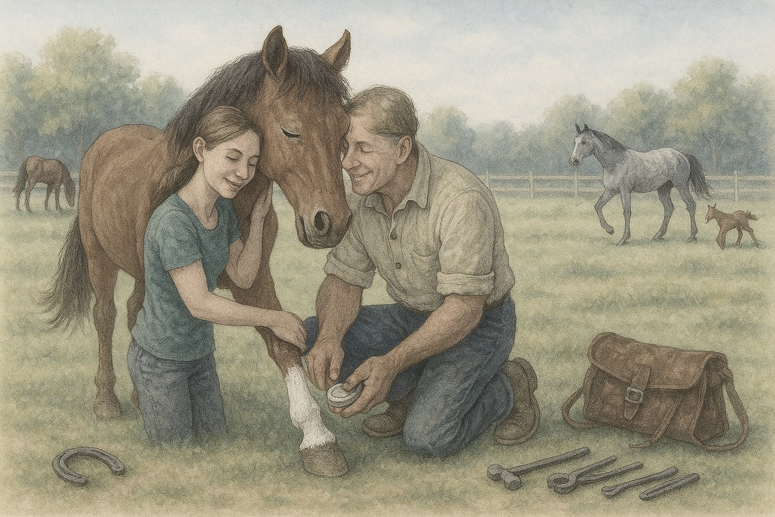 Farriers Tools - Necklace