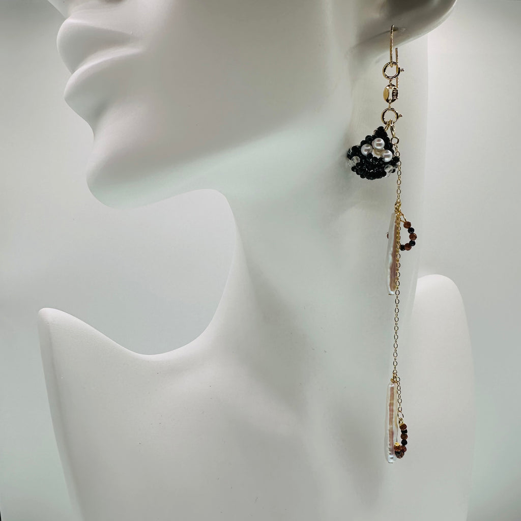 Farriers Tools - Earring 3mm Round Pearls