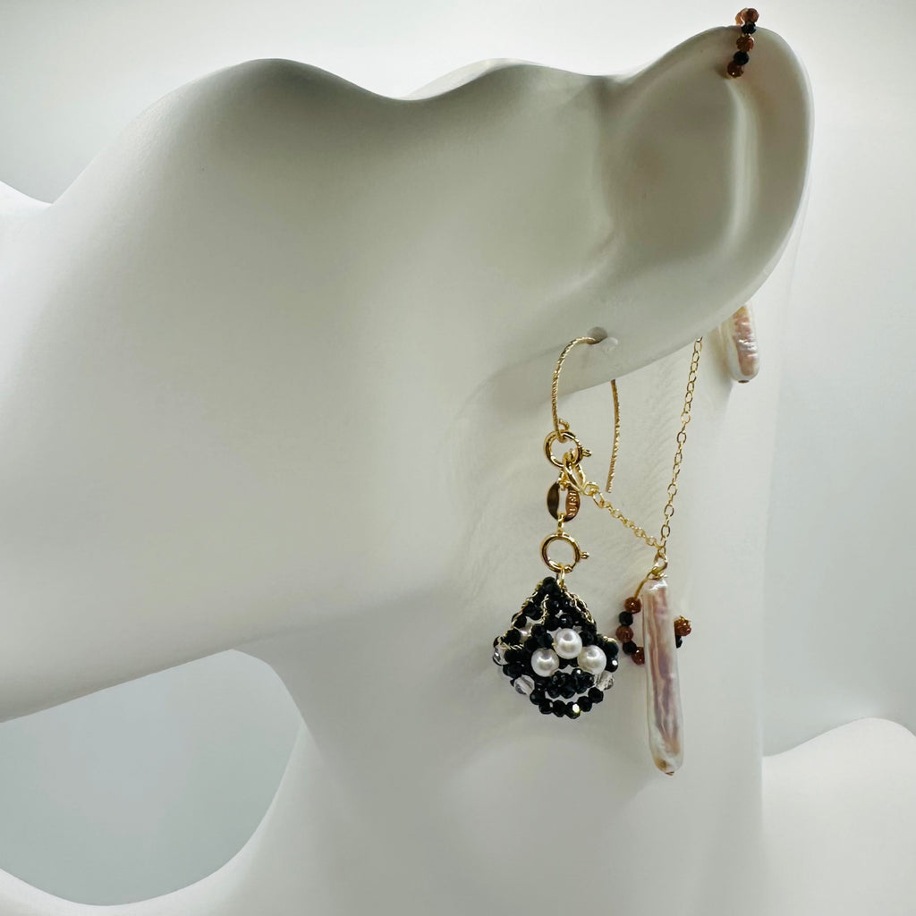 Farriers Tools - Earring 3mm Round Pearls