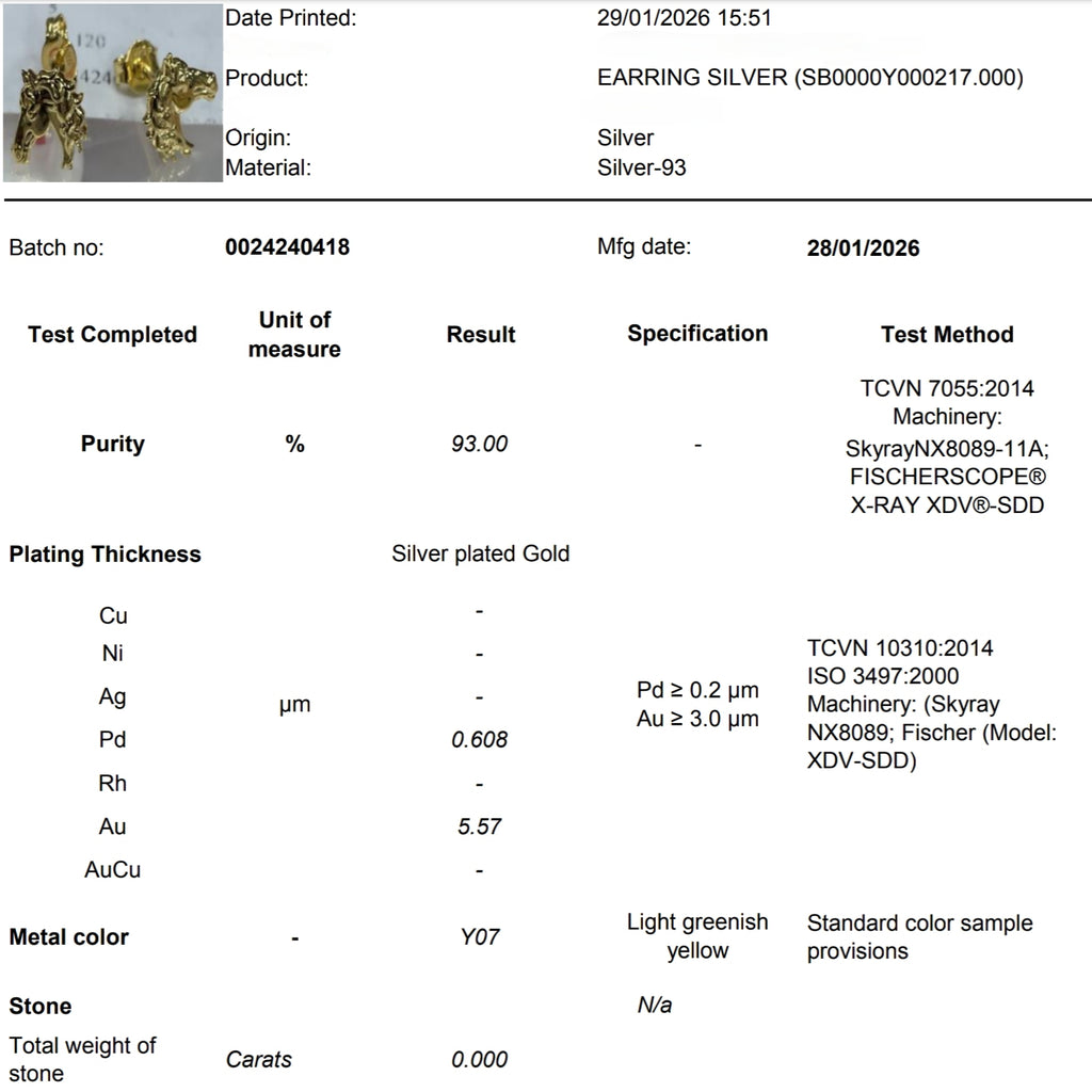 Caterpillars Glamour - Stud