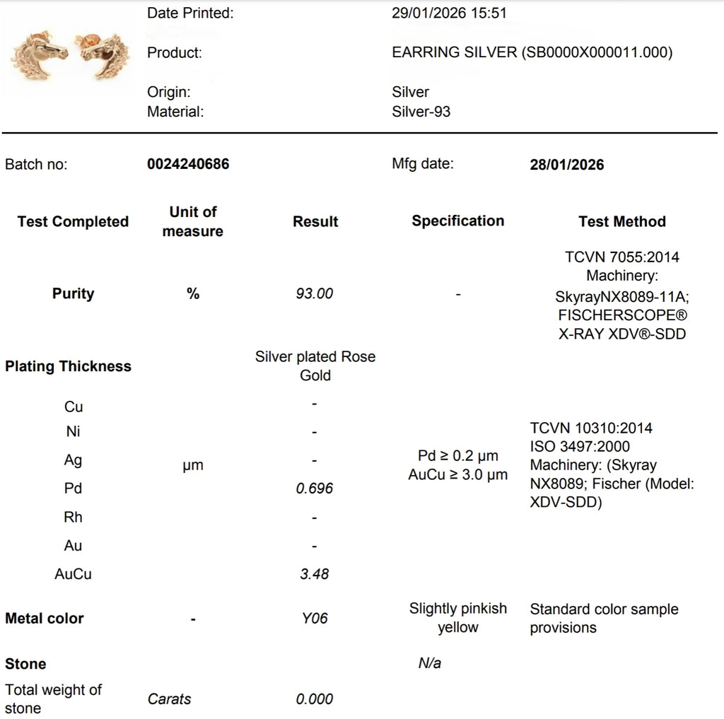 Caterpillars Glamour - Stud